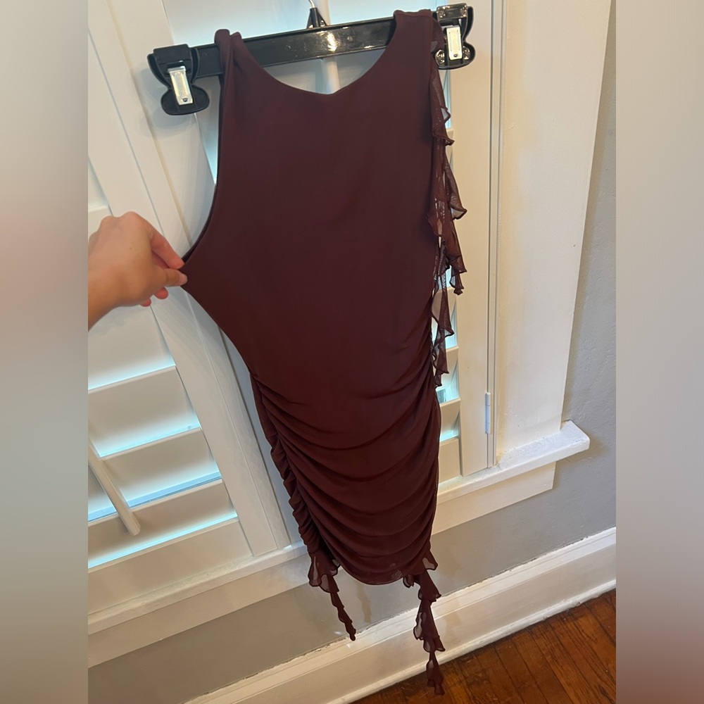 Brown Oh Polly dress